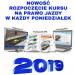 Nowy kurs - każdy poniedziałek